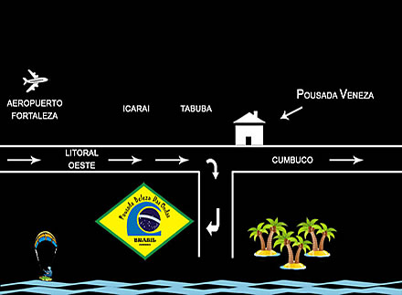 Pousada Beleza das Ondas Cumbuco - Cear&aacute; - Brasil