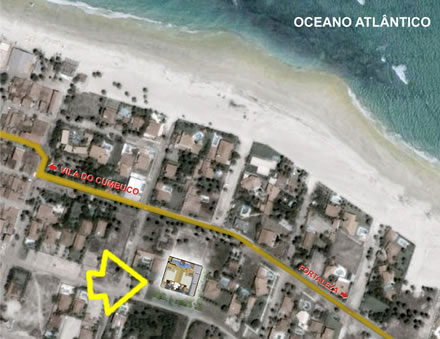 Imóvel à venda em Cumbuco - Mapa