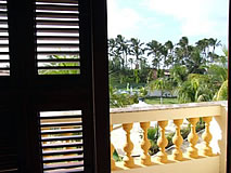 Vista desde os apartamentos do Hotel Santa fé em Cumbuco